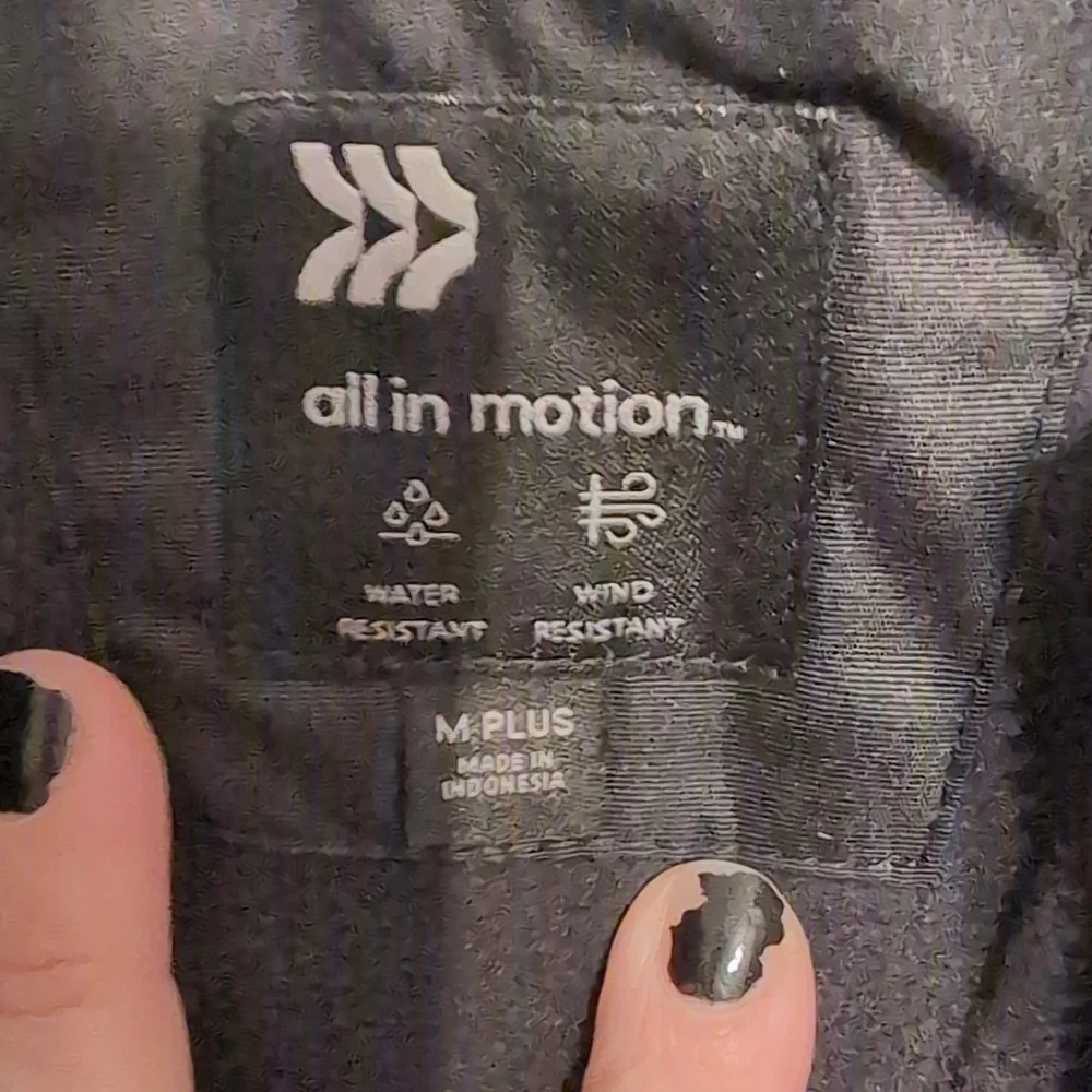 All In Motion Kids Black Snow Bibs Medium Plus